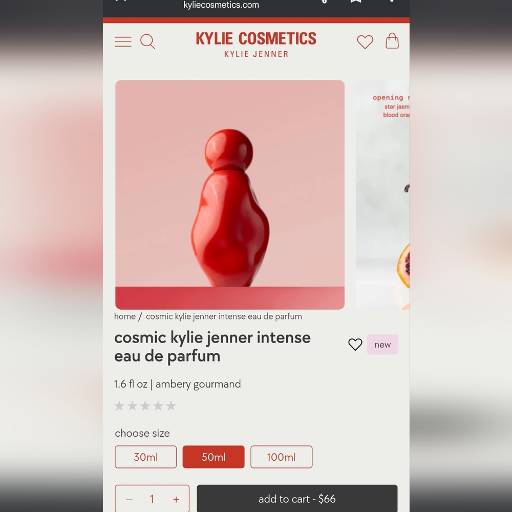 Kylie Jenner Cosmic Intense 50ml